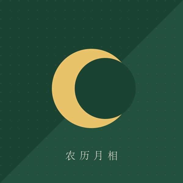 农历月相盈亏图解