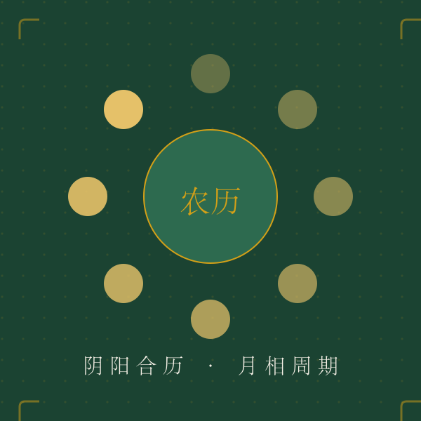 农历公历对照月历