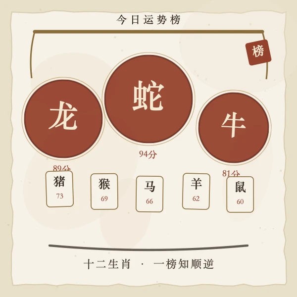 十二生肖运势图解1