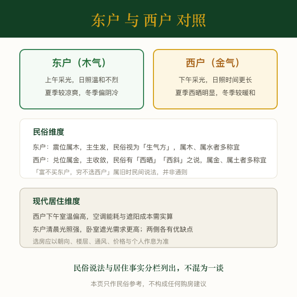 东户西户对照图